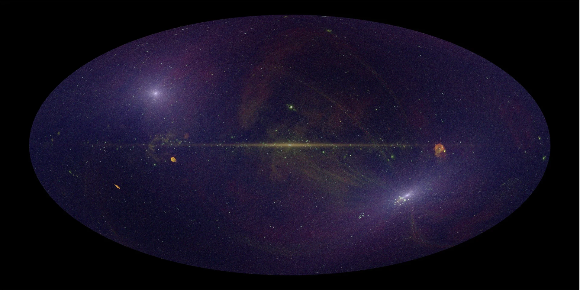 Simulation of the point sources visible with eROSITA