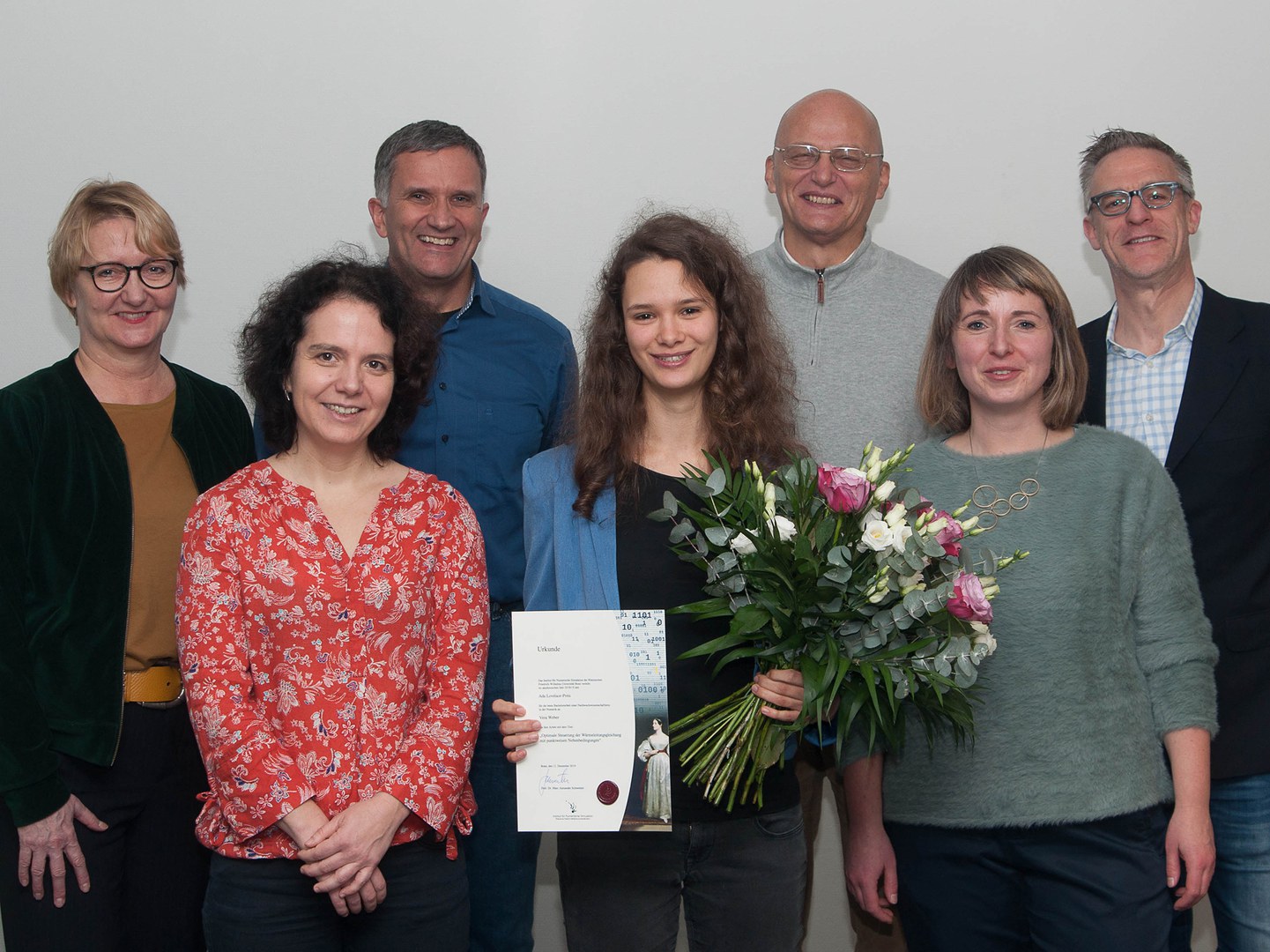 Award of the Ada Lovelace Prize at the University of Bonn:
